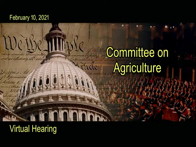 House Agriculture Committee Meets Virtually to Consider Budget